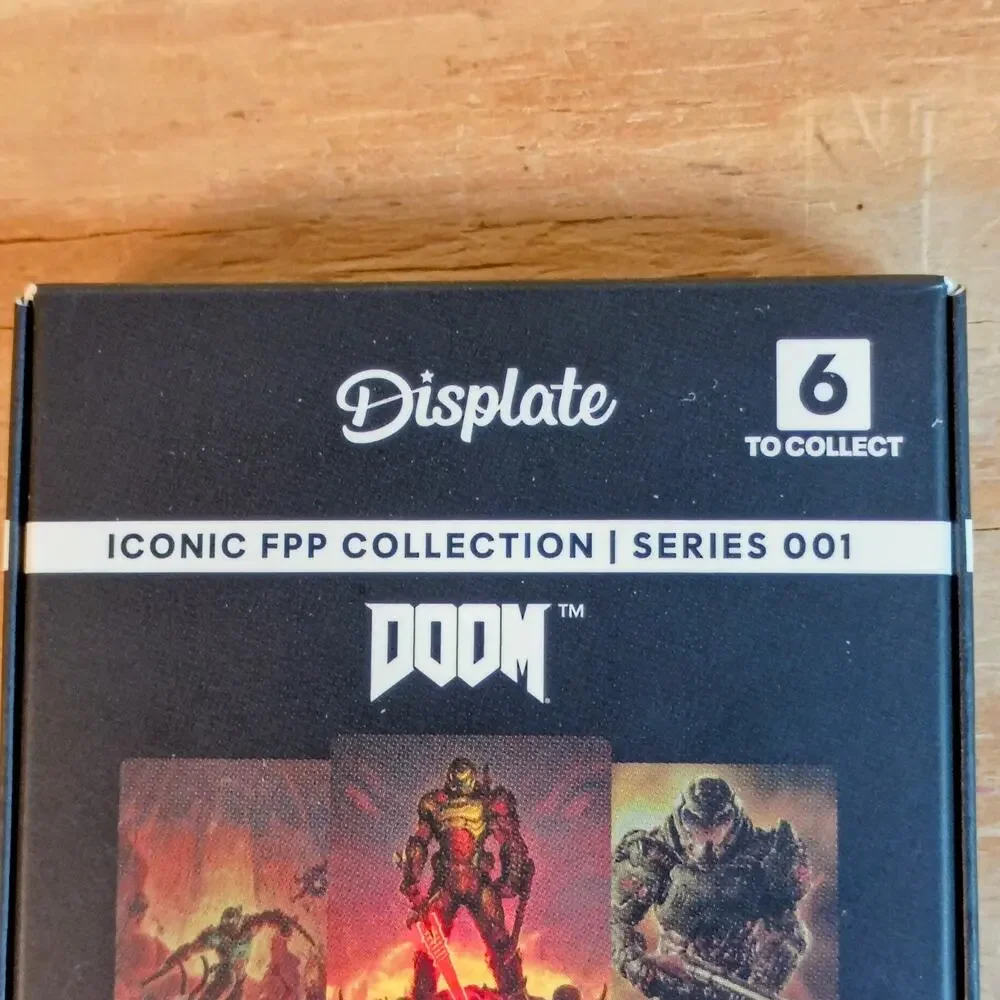 Displate DOOM Shard Secret Drop Mini Metal Print Series 001 Blind Box New Sealed